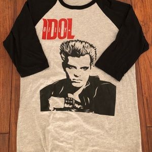 Billy Idol concert tee